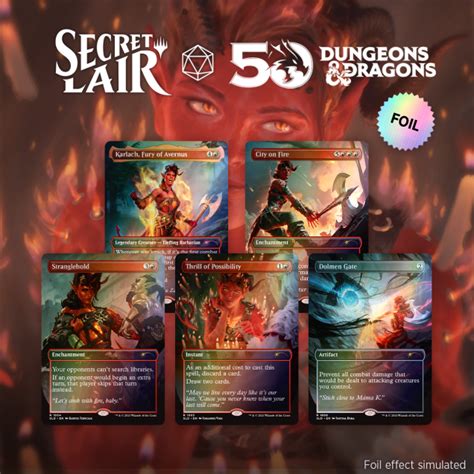 Karlach's Rage Foil Edition .